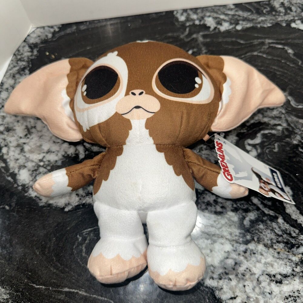 Gremlins Gizmo 8" Plush Doll Horror Movie Stuffed Animal Jazwares New Nwt
